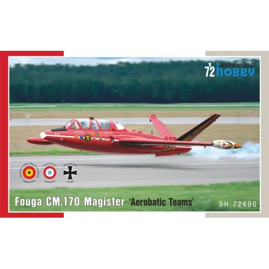 Fouga CM.170 Magister ‘Aerobatic Teams’, 1/72 - Special Hobby 100-S... Fouga CM.170 Magister ‘Aerobatic Teams’, 1/72 - Special Hobby 100-S...