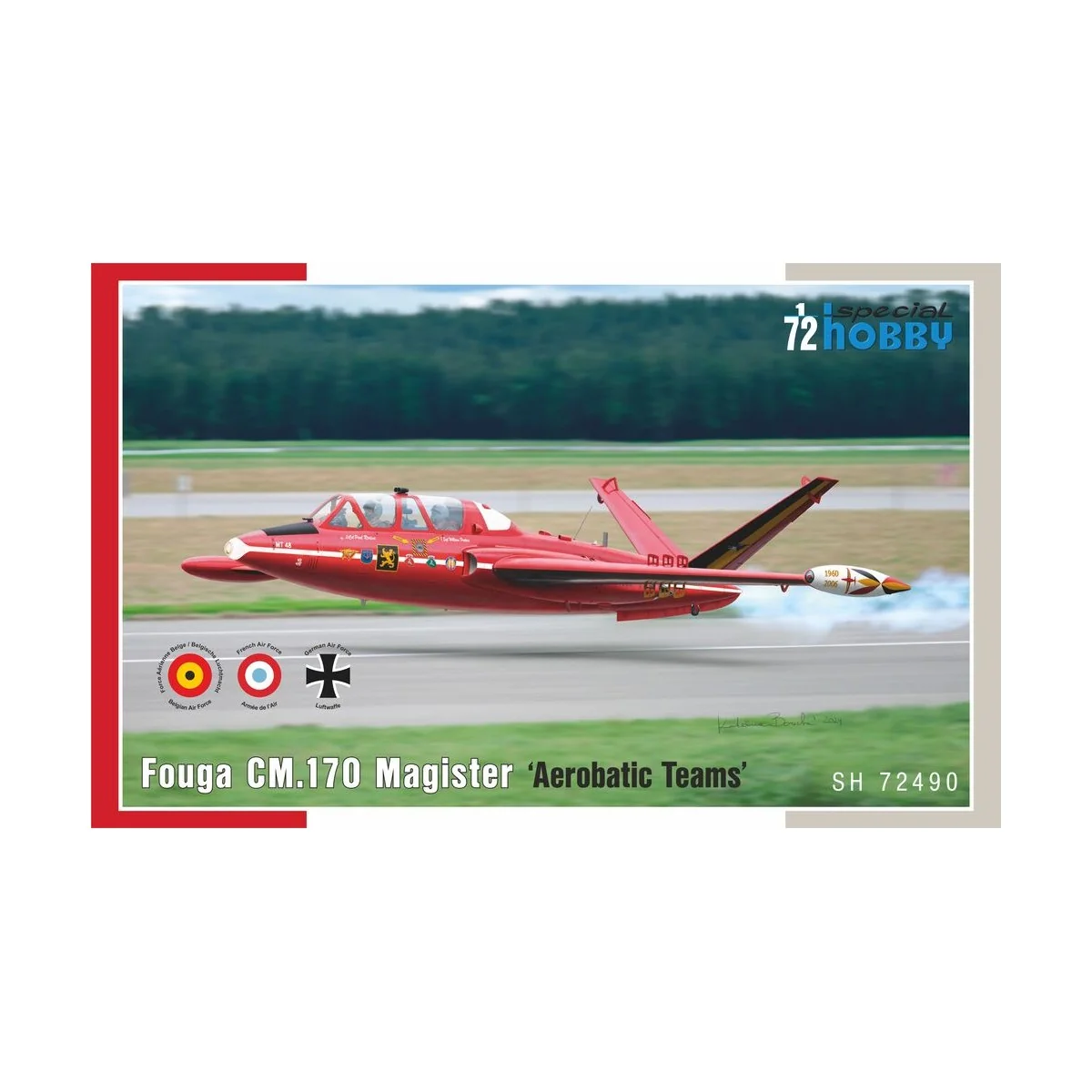 Fouga CM.170 Magister ‘Aerobatic Teams’ - Special Hobby 100-SH72490