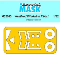 Westland Whirlwinf Mk.I Mask - Special Hobby 100-M32003