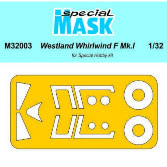 Westland Whirlwinf Mk.I Mask, 1/32 - Special Hobby 100-M32003