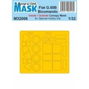 Fiat G.50B Bicomando MASK, 1/32 - Special Hobby 100-M32006