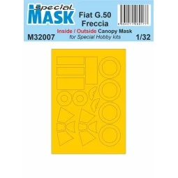 Fiat G.50 Freccia MASK 1/32 - Special Hobby 100-M32007