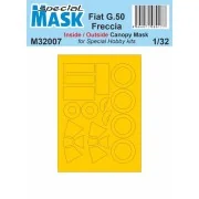Fiat G.50 Freccia MASK 1/32 - Special Hobby 100-M32007