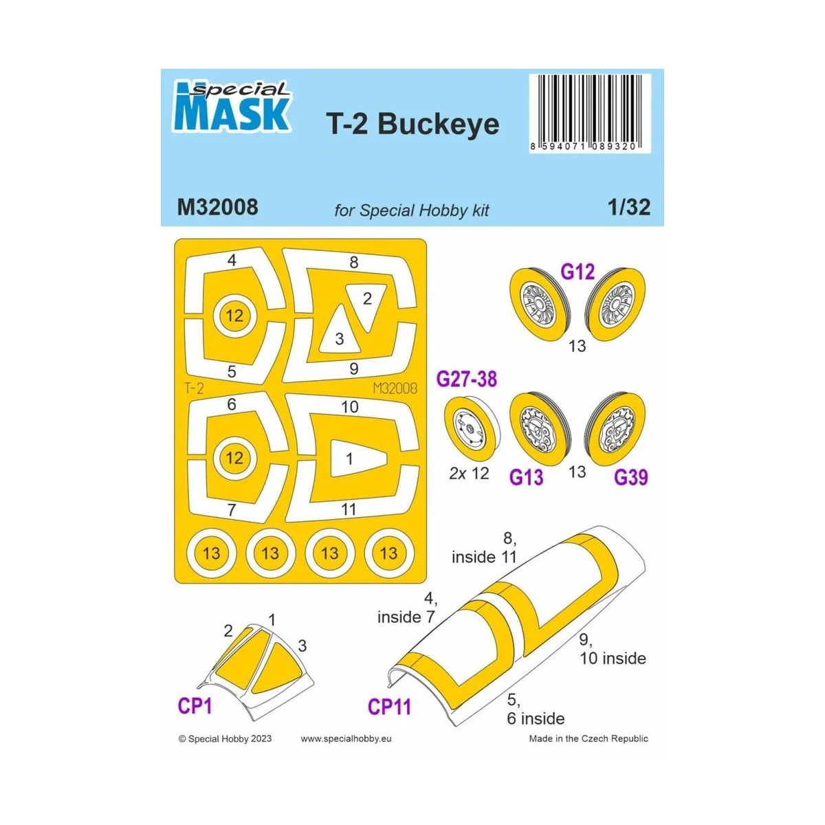T-2 Buckeye MASK, 1/32 - Special Hobby 100-M32008