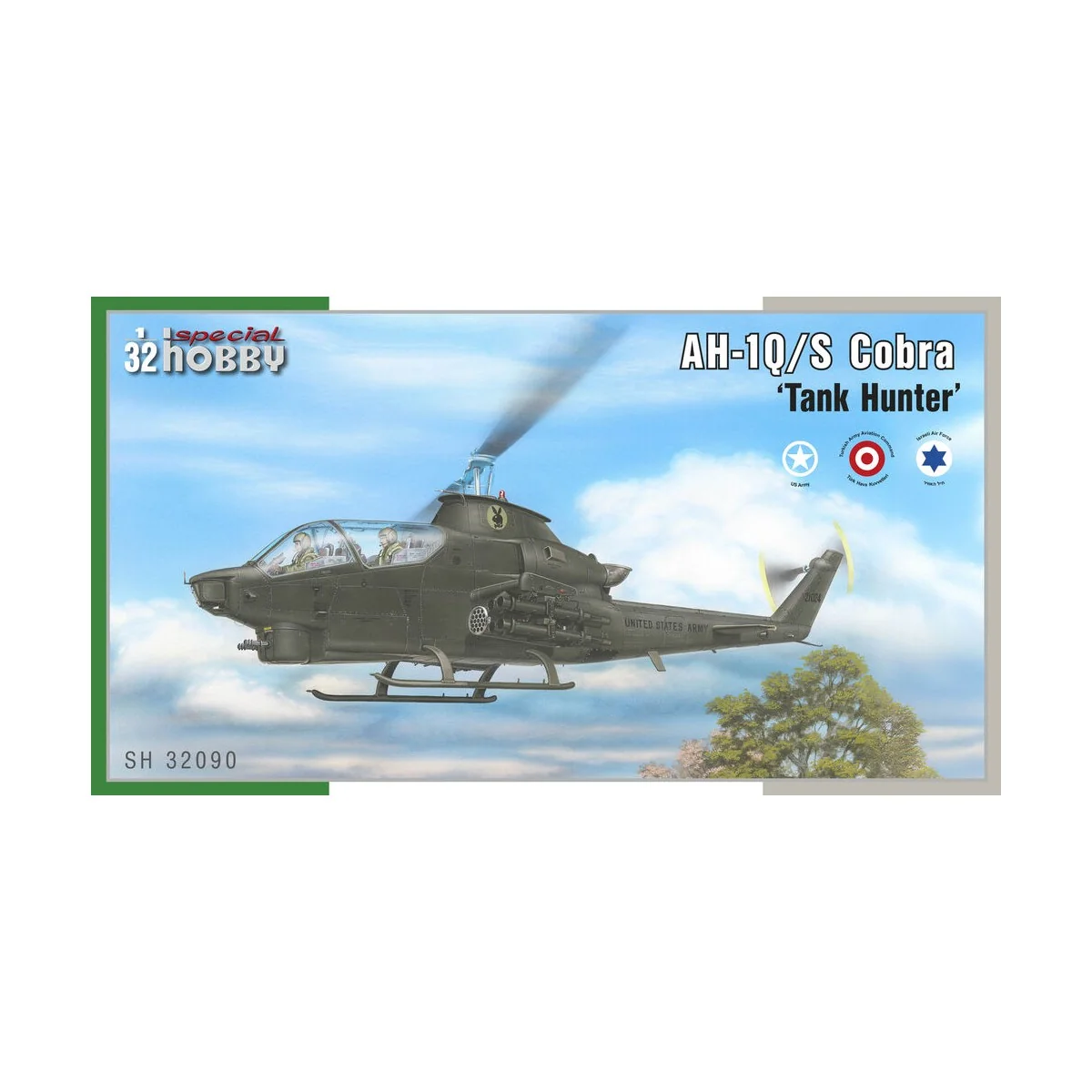 AH-1Q/S Cobra ‘Tank Hunter’, 1/32 - Special Hobby 100-SH32090 AH-1Q/S Cobra ‘Tank Hunter’, 1/32 - Special Hobby 100-SH32090