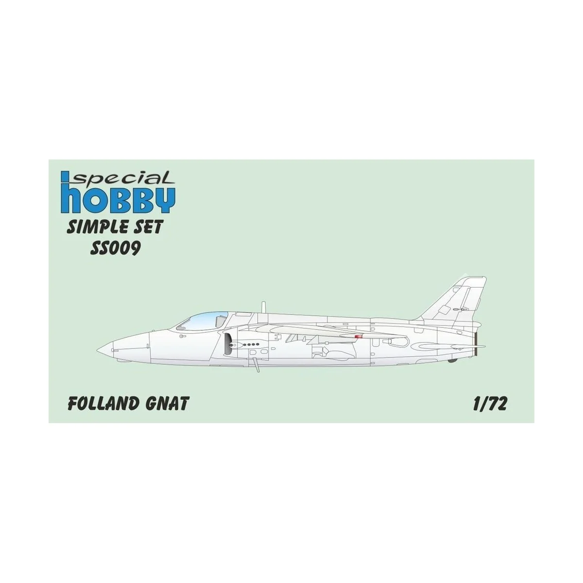 Folland Gnat Simple Set - Special Hobby 100-SS009