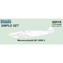 Messerschmitt Bf 109E-3 / Simple Set, 1/72 - Special Hobby 100-SS018