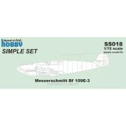 Messerschmitt Bf 109E-3 / Simple Set, 1/72 - Special Hobby 100-SS018 Messerschmitt Bf 109E-3 / Simple Set, 1/72 - Special Hobby 100-SS018