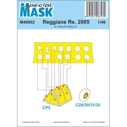 Reggiane Re.2005 Mask, 1/48 - Special Hobby 100-M48002