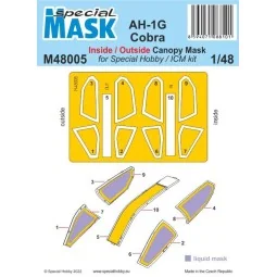 AH-1G Cobra Mask - Special Hobby 100-M48005
