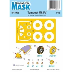 Tempest Mk.II/V Mask - Special Hobby 100-M48006