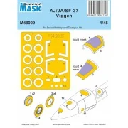 AJ/JA/SF-37 Viggen MASK, 1/48 - Special Hobby 100-M48009