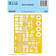 Avro Anson MASK 1/48 - Special Hobby 100-M48020