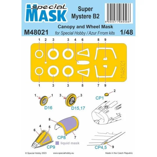 Super Mystere SMB-2 MASK, 1/48 - Special Hobby 100-M48021