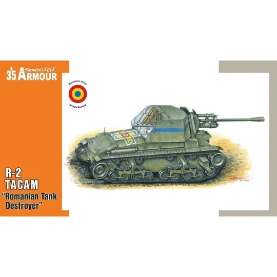 R-2 TACAM "Romanian Tank Destroyer", 1/35 - Special Hobby 100-SA35003