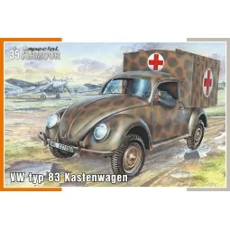 VW typ 83 Kastenwagen - Special Hobby 100-SA35005