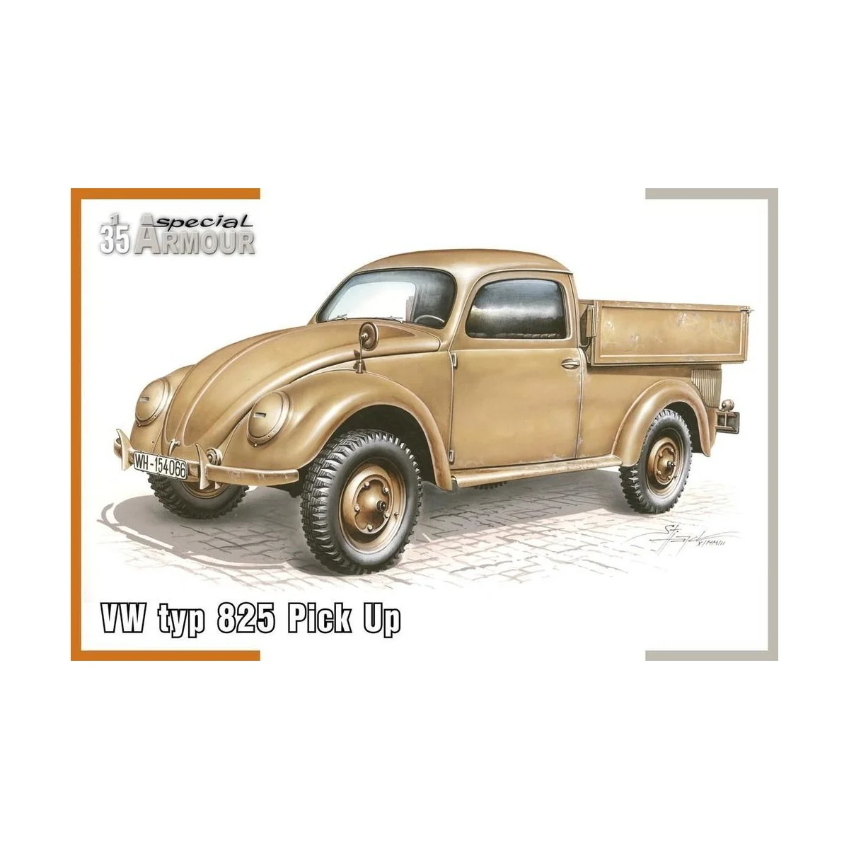 VW type 825 "Pick Up", 1/35 - Special Hobby 100-SA35007