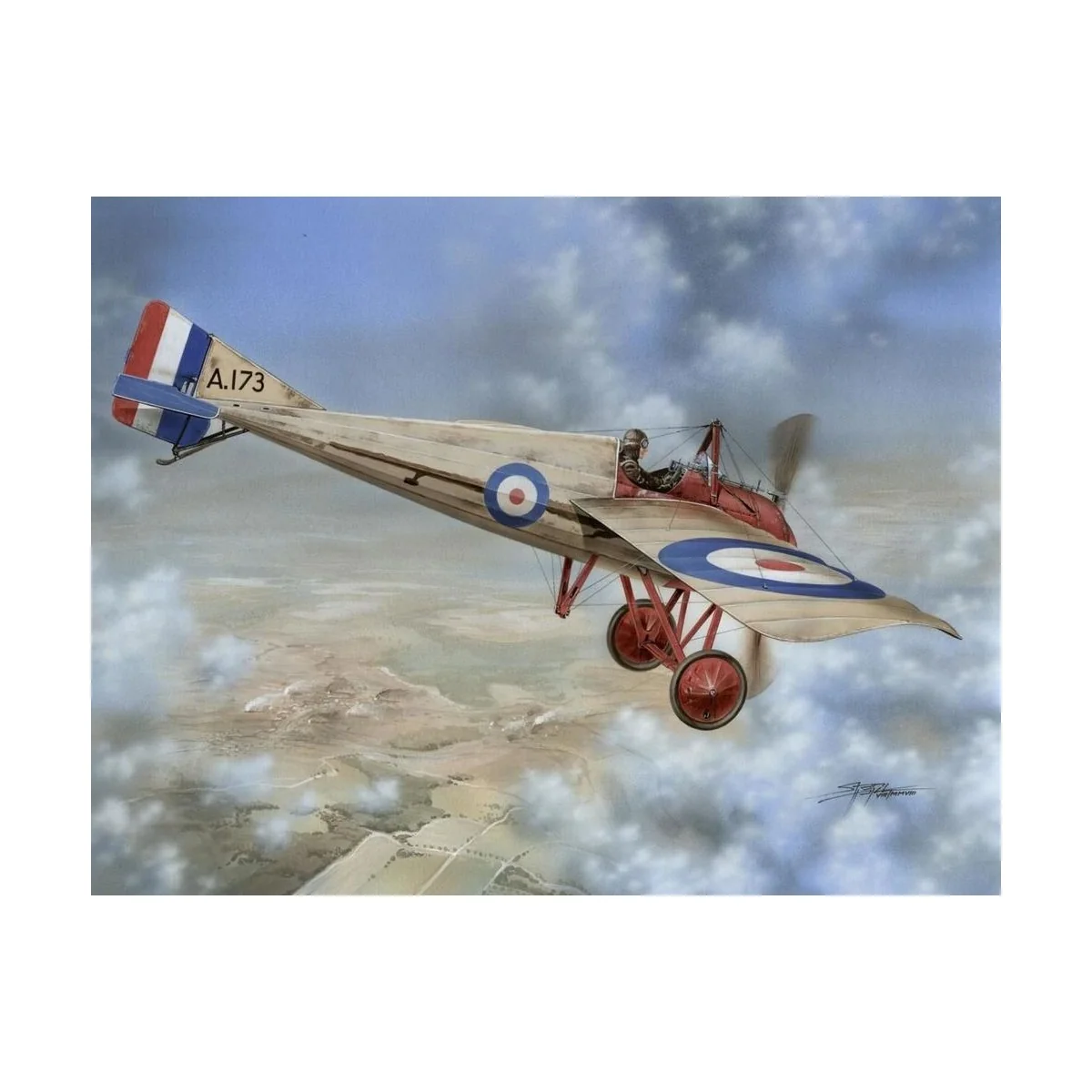 Morane-Saulnier Type N RFC Service, 1/32 - Special Hobby 100-SH32017 Morane-Saulnier Type N RFC Service, 1/32 - Special Hobby 100-SH32017