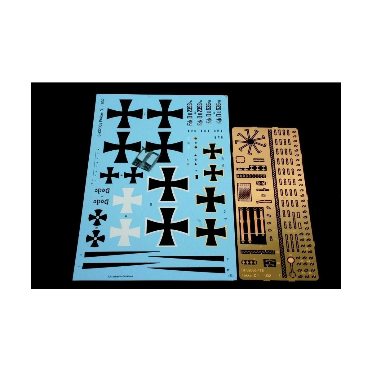 Fokker D.II, 1/32 - Special Hobby 100-SH32065 Fokker D.II, 1/32 - Special Hobby 100-SH32065