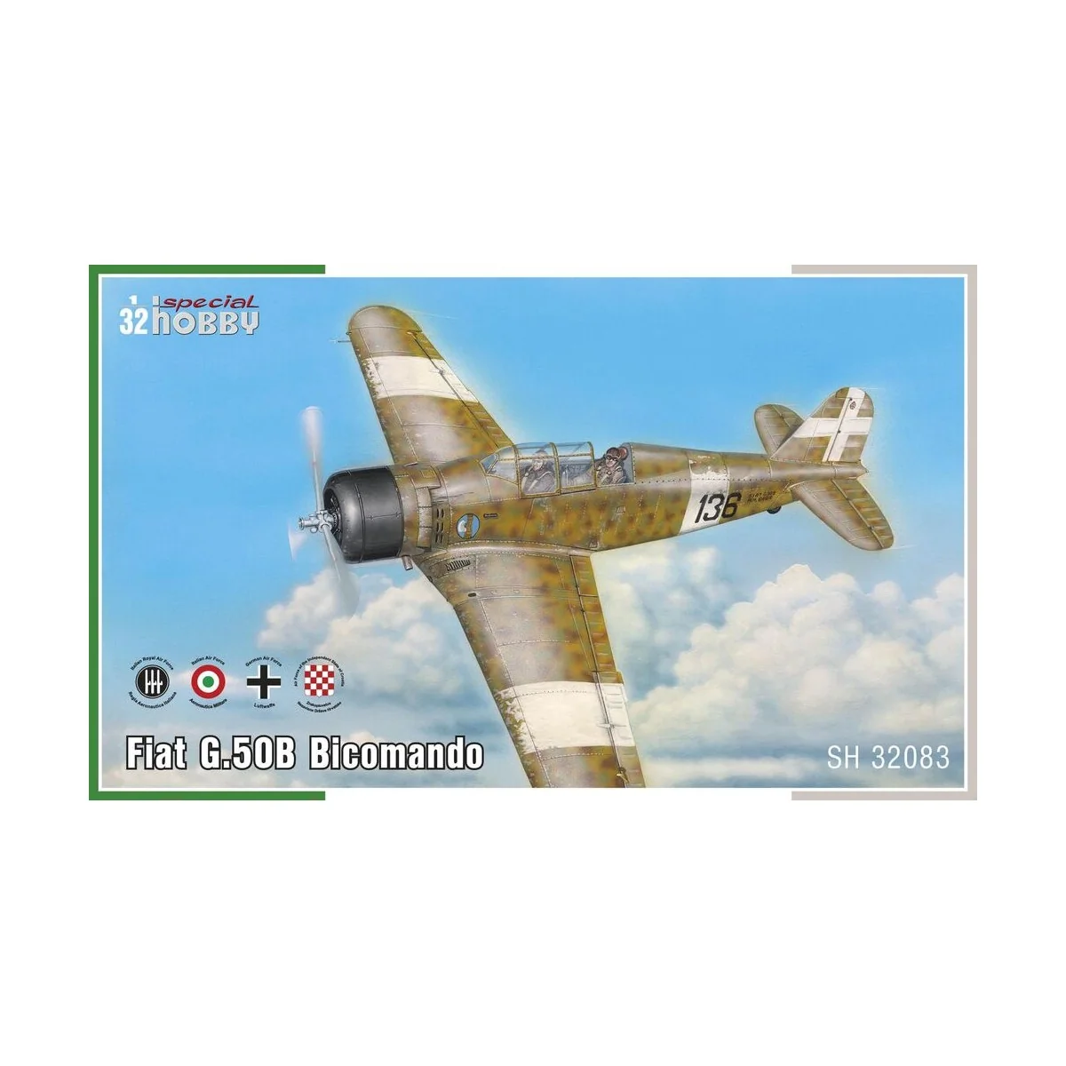 Fiat G.50B Bicomando - Special Hobby 100-SH32083