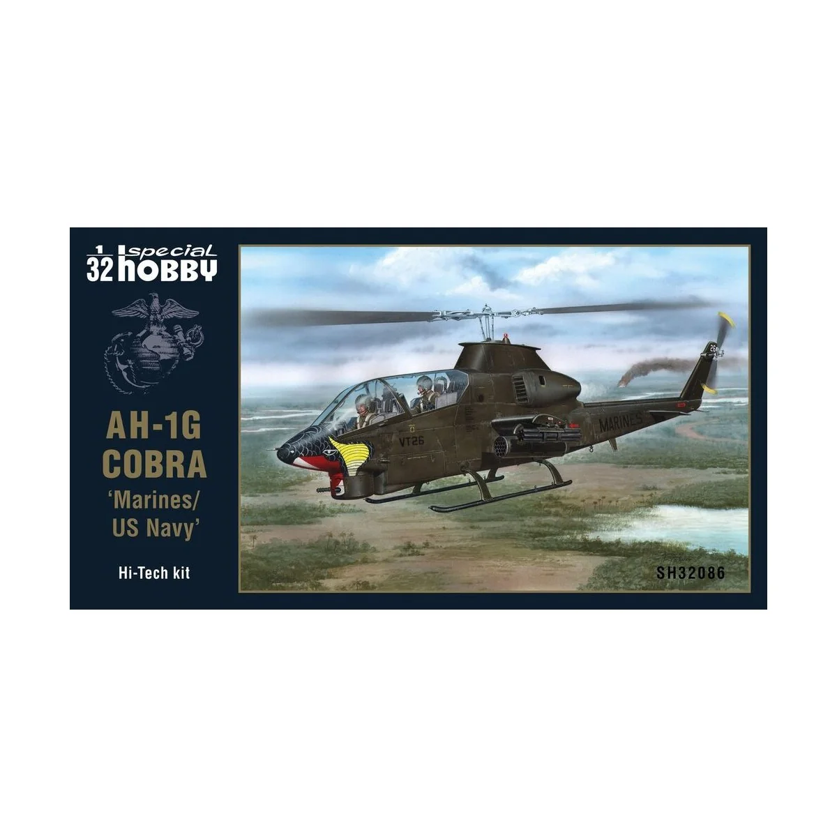 AH-1G Cobra Marines/US Navy Hi-Tech Kit - Special Hobby 100-SH32086