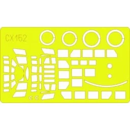 Ju 52/3m für Italeri Bausatz - Eduard Accessories CX152