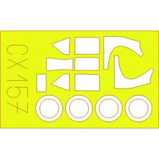 Ki-43 I Oscar Für Fujimi Bausatz - Eduard Accessories CX157