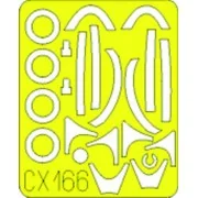 F-16A Fighting Falcon Für Hasegawa Bausatz - Eduard Accessories CX166