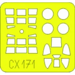 F4U-1 Corsair Birdcage Für Tamiya Bausatz 60774 - Eduard Accessorie...