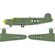 B-24D US national insignia for Airfix - Eduard Accessories CX701