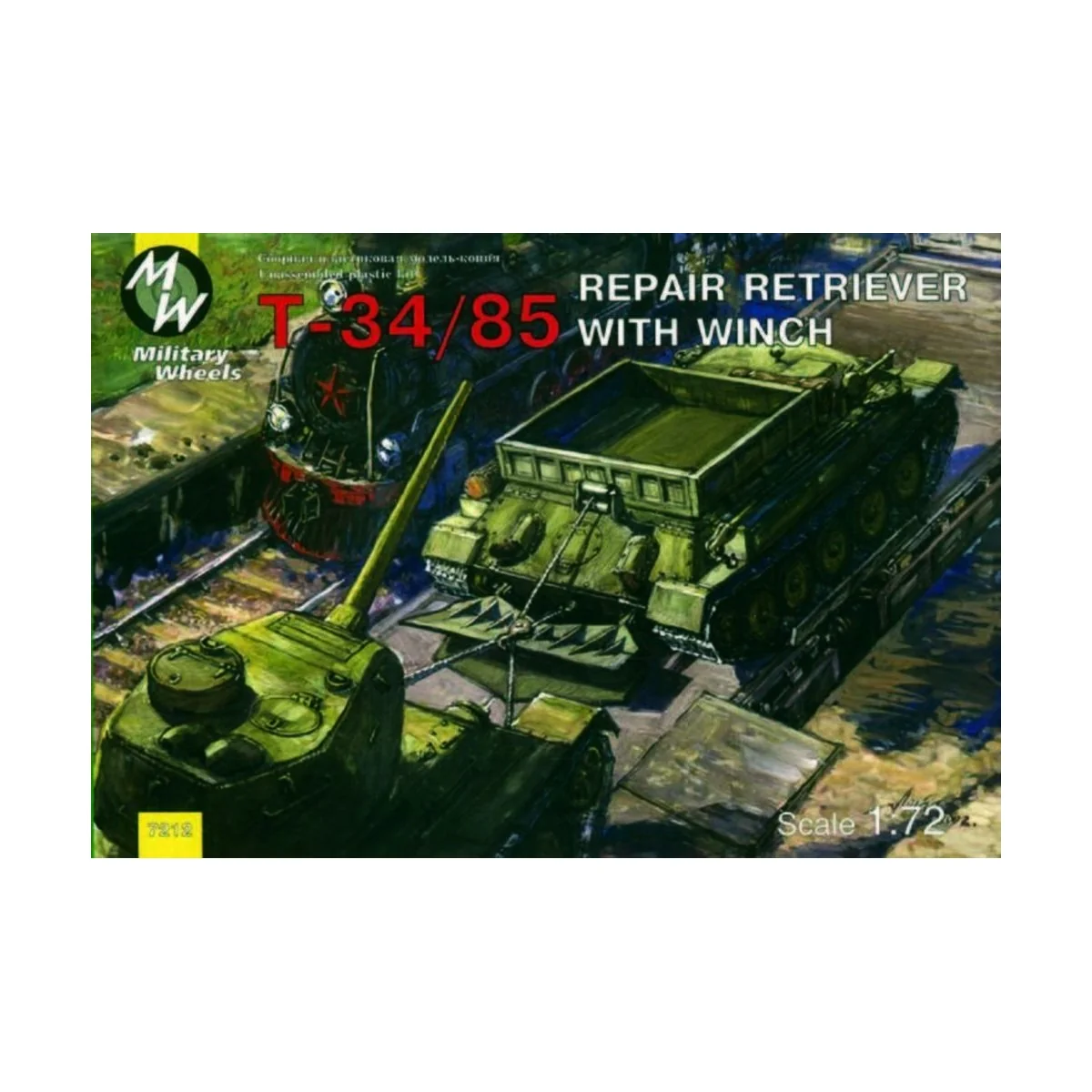 T-34/85 Repair Retriver - Military Wheels MW7212