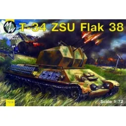 T-34 Flak 38, 1/72 - Military Wheels MW7213