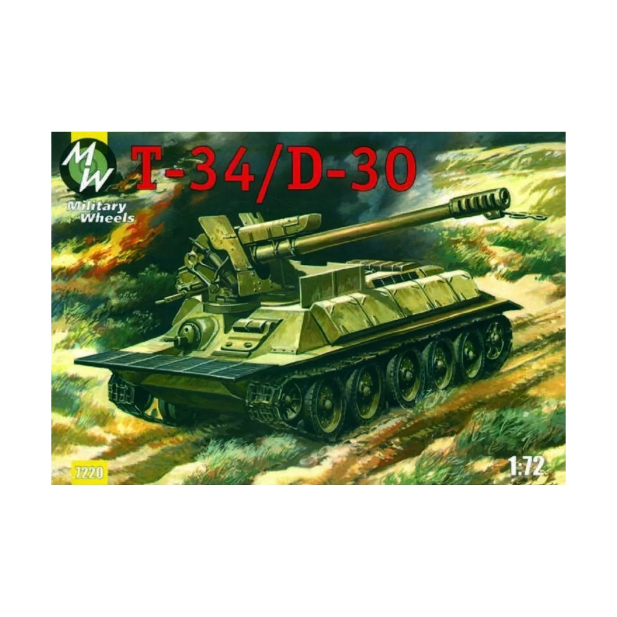 T-34/D-30 - Military Wheels MW7220