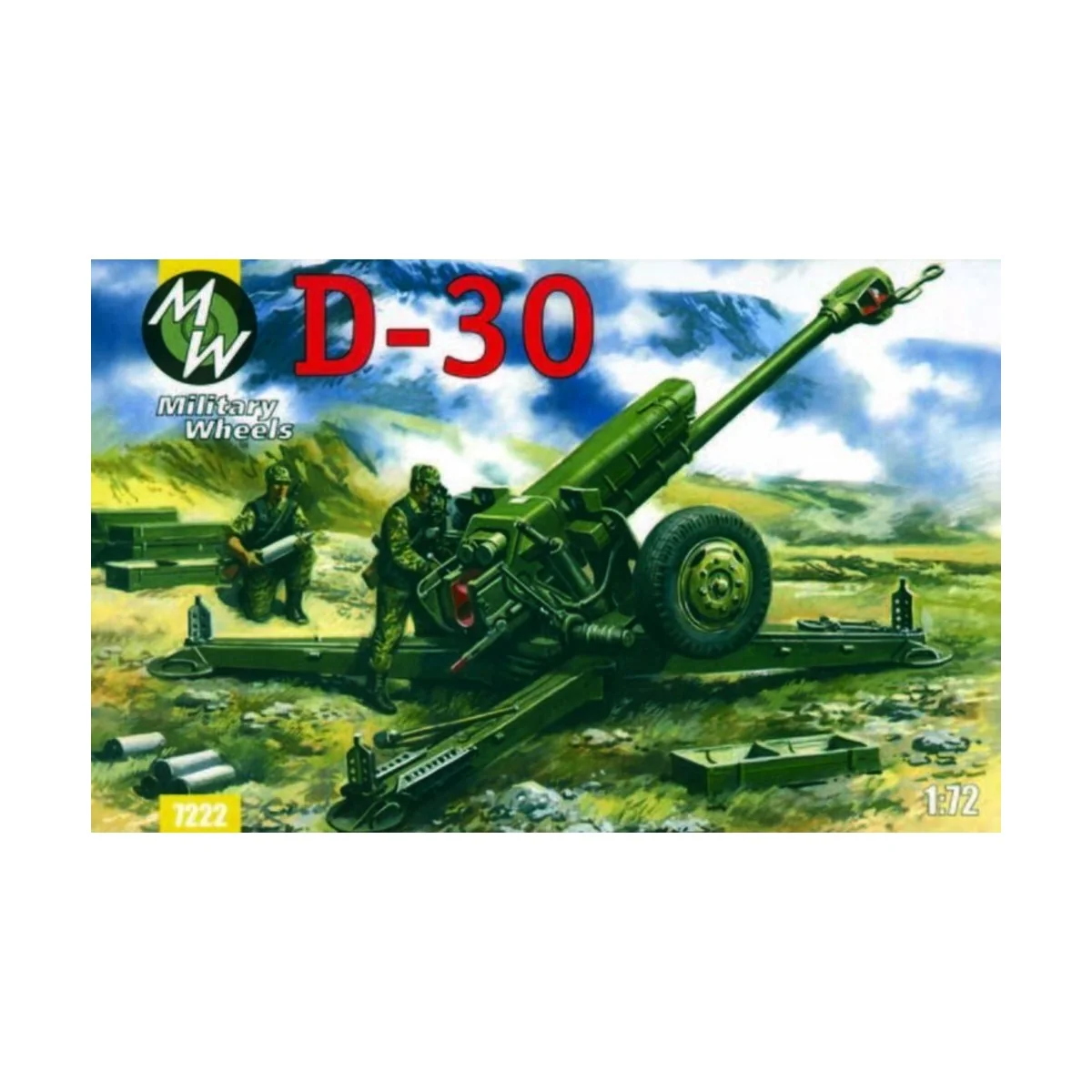 D-30 122 mm - Military Wheels MW7222
