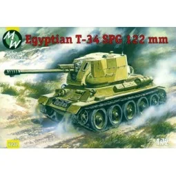 T-34-122 Egypt Army, 1/72 - Military Wheels MW7232