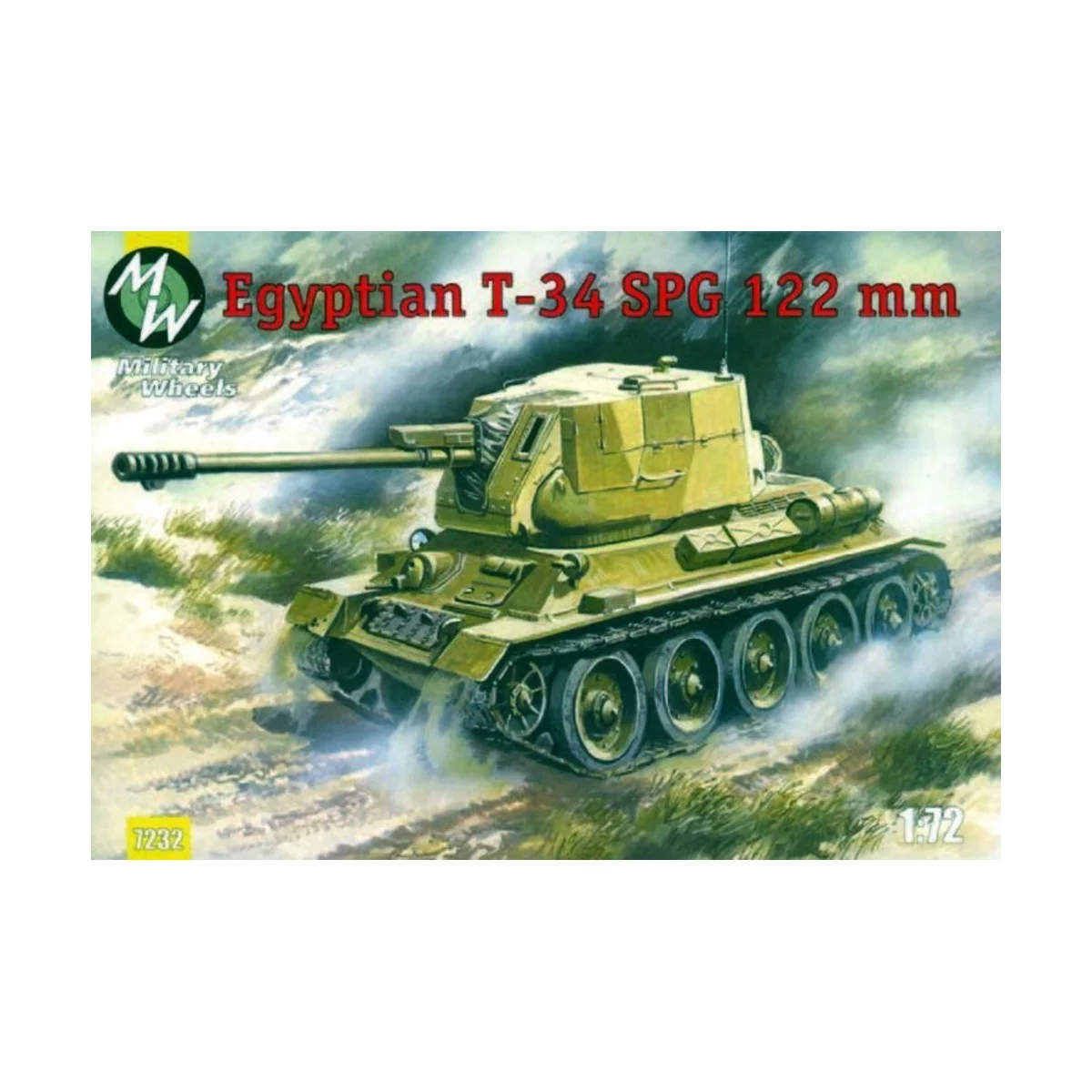 T-34-122 Egypt Army - Military Wheels MW7232