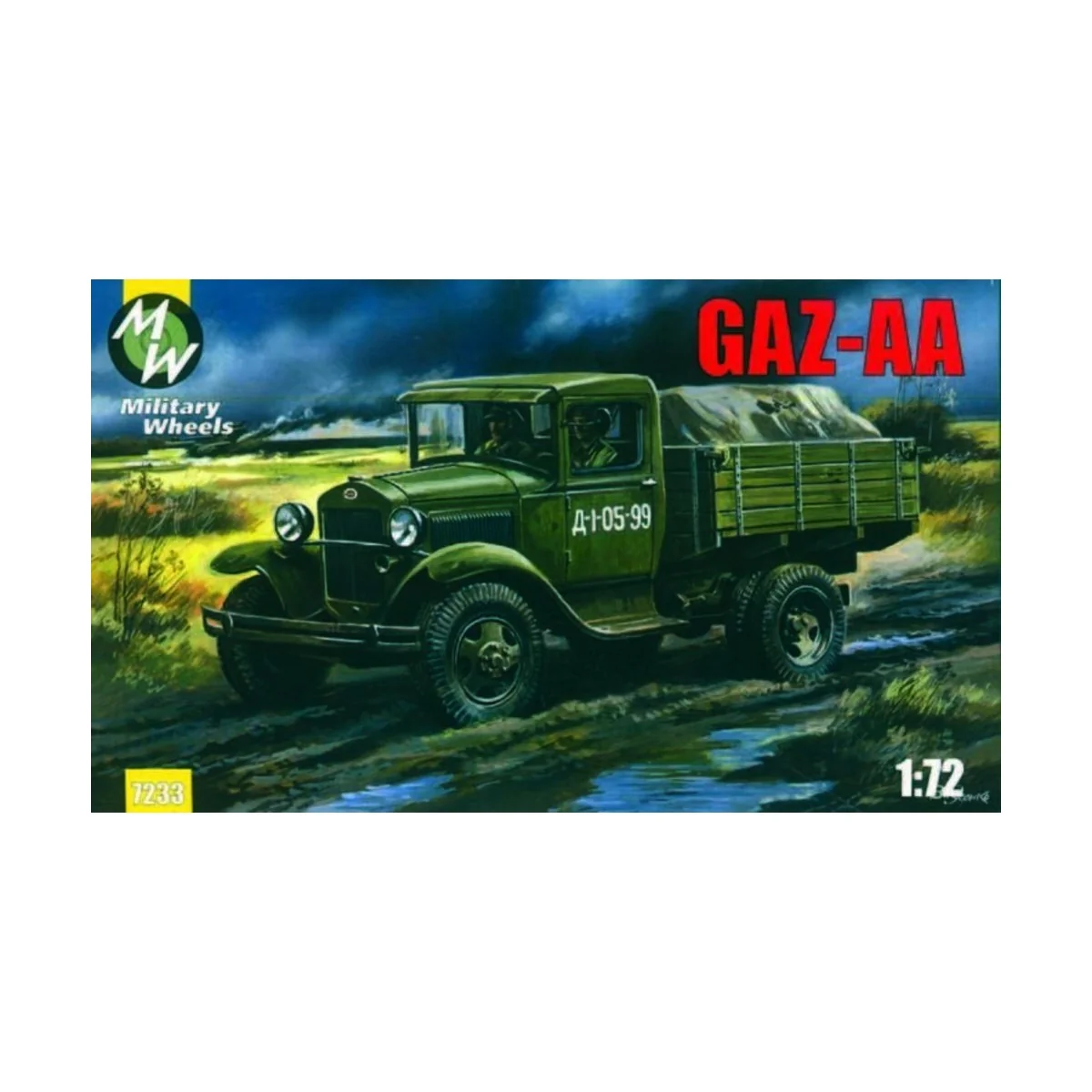 GAZ-AA - Military Wheels MW7233