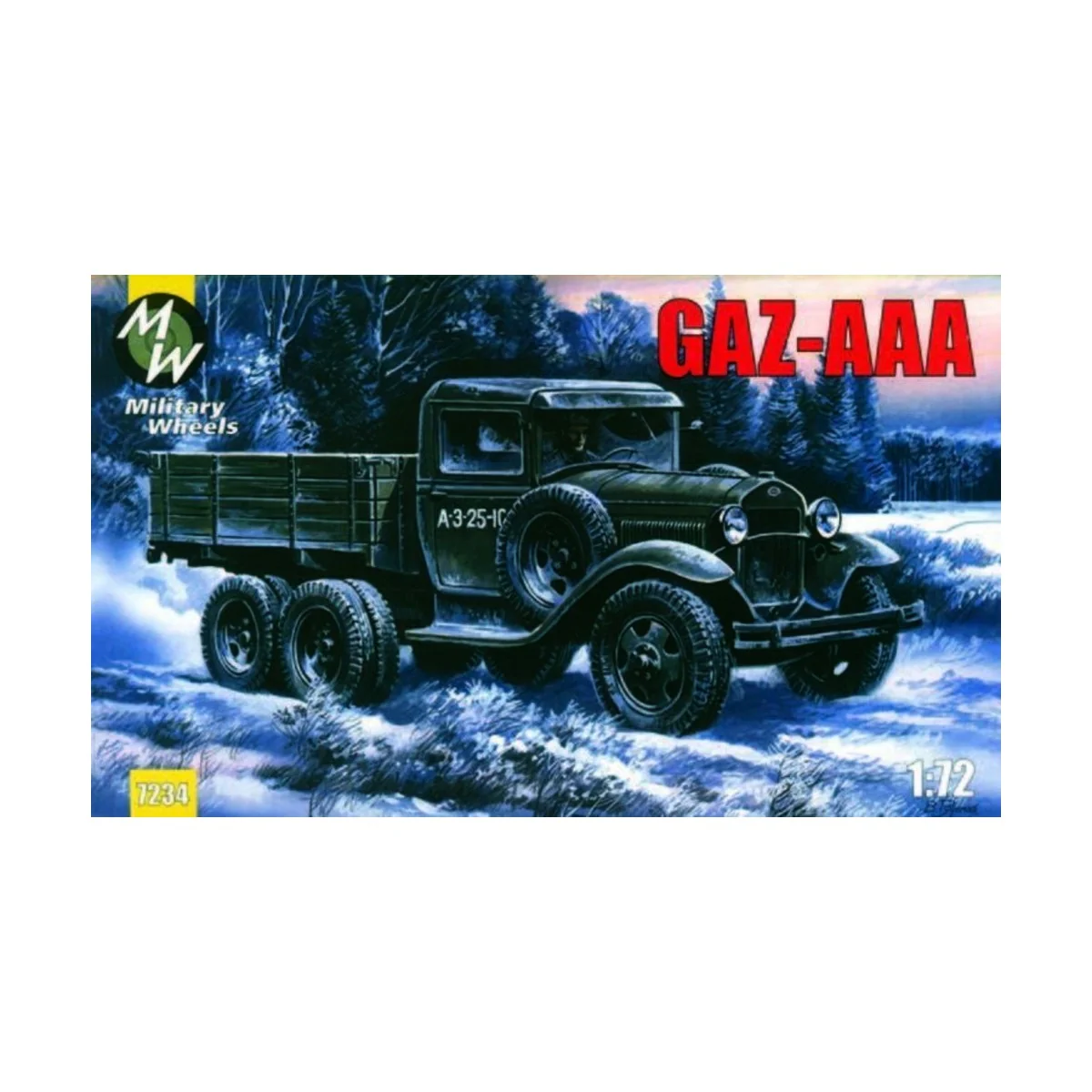 GAZ-AAA, 1/72 - Military Wheels MW7234