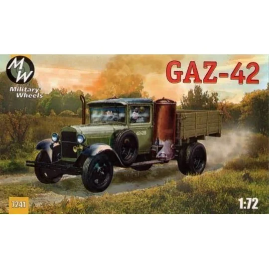 GAZ-42 Soviet truck, 1/72 - Military Wheels MW7241 GAZ-42 Soviet truck, 1/72 - Military Wheels MW7241