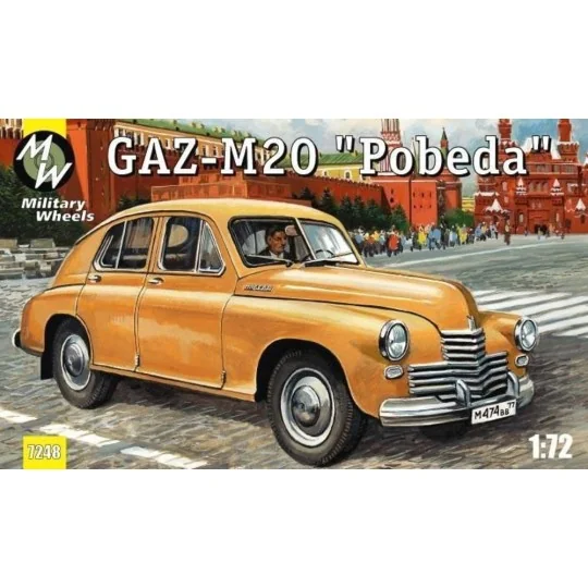 GAZ-M20 Pobeda Soviet car - Military Wheels MW7248