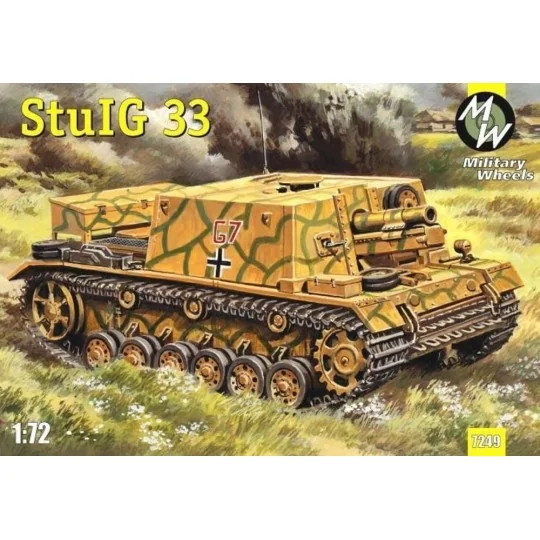 StulG 33 German self-propelled gun, 1/72 - Military Wheels MW7249