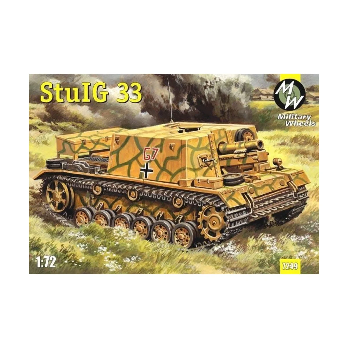 StulG 33 German self-propelled gun - Military Wheels MW7249