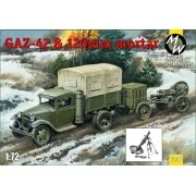 GAZ-42 & 120 mm mortar - Military Wheels MW7250