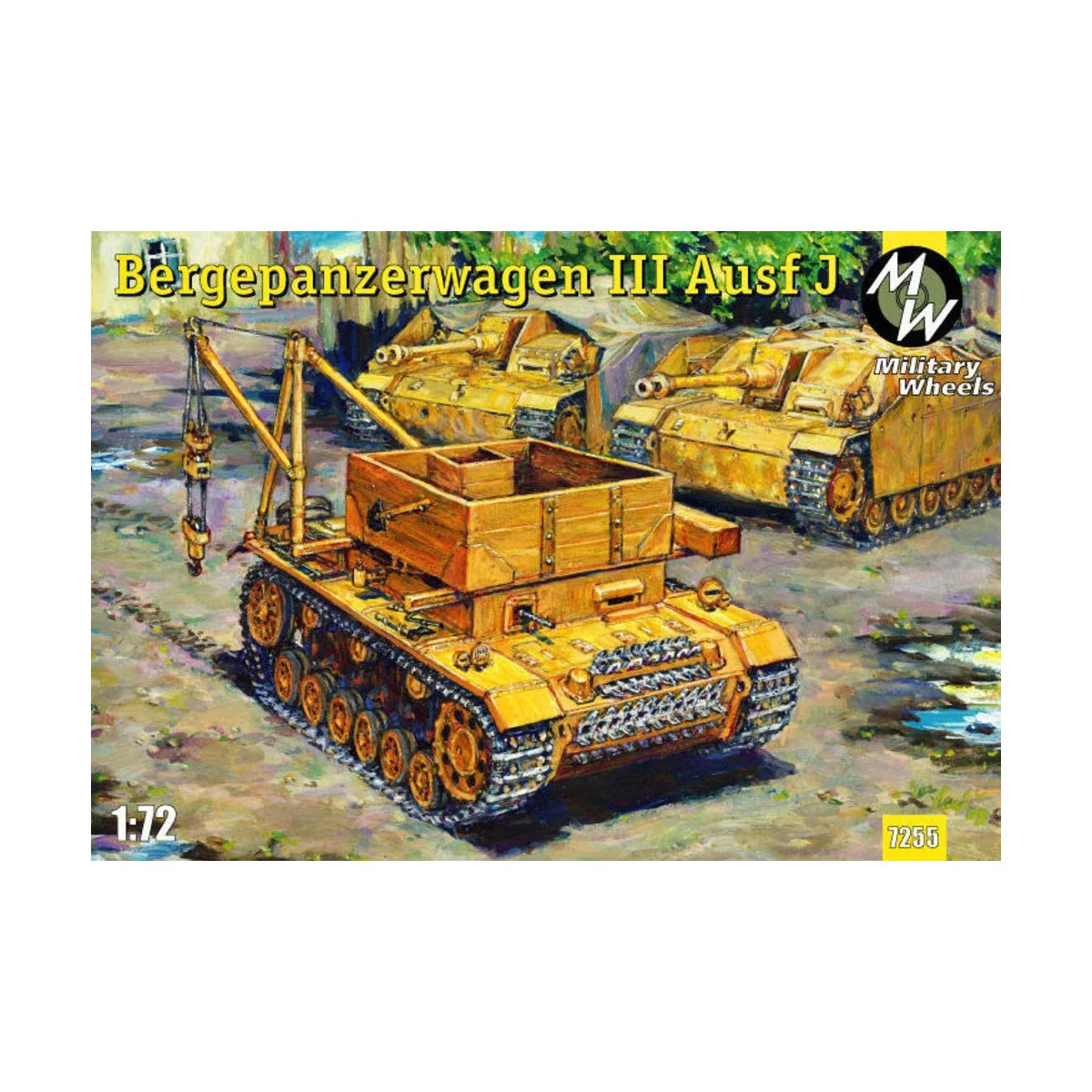 Bergpanzerwagen III Ausf.J - Military Wheels MW7255