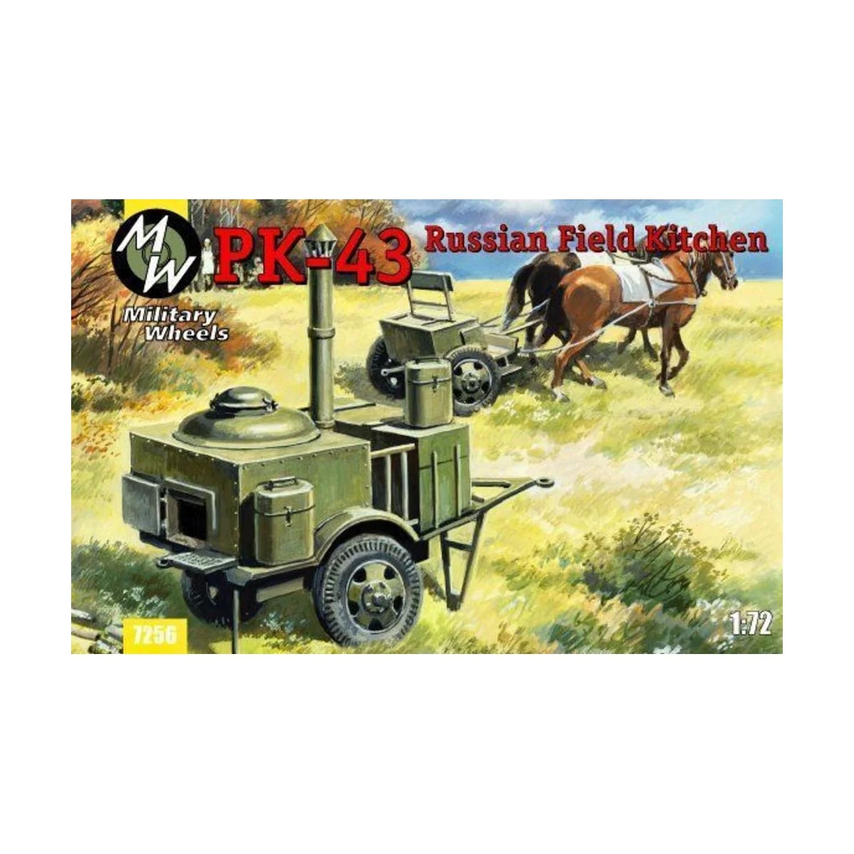 PK-43 Russian field kitchen - Military Wheels MW7256