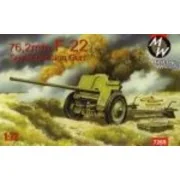 F-22 Soviet 76, 2mm division gun, 1/72 - Military Wheels MW7269 F-22 Soviet 76, 2mm division gun, 1/72 - Military Wheels MW7269