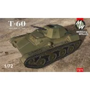 Tank T-60 (ZSU Flak 12, 7 mm), 1/72 - Military Wheels MW7271 Tank T-60 (ZSU Flak 12, 7 mm), 1/72 - Military Wheels MW7271