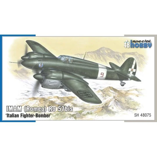 Romeo Ro.57bis ‘Italian Fighter-Bomber’, 1/48 - Special Hobby 100-S... Romeo Ro.57bis ‘Italian Fighter-Bomber’, 1/48 - Special Hobby 100-S...