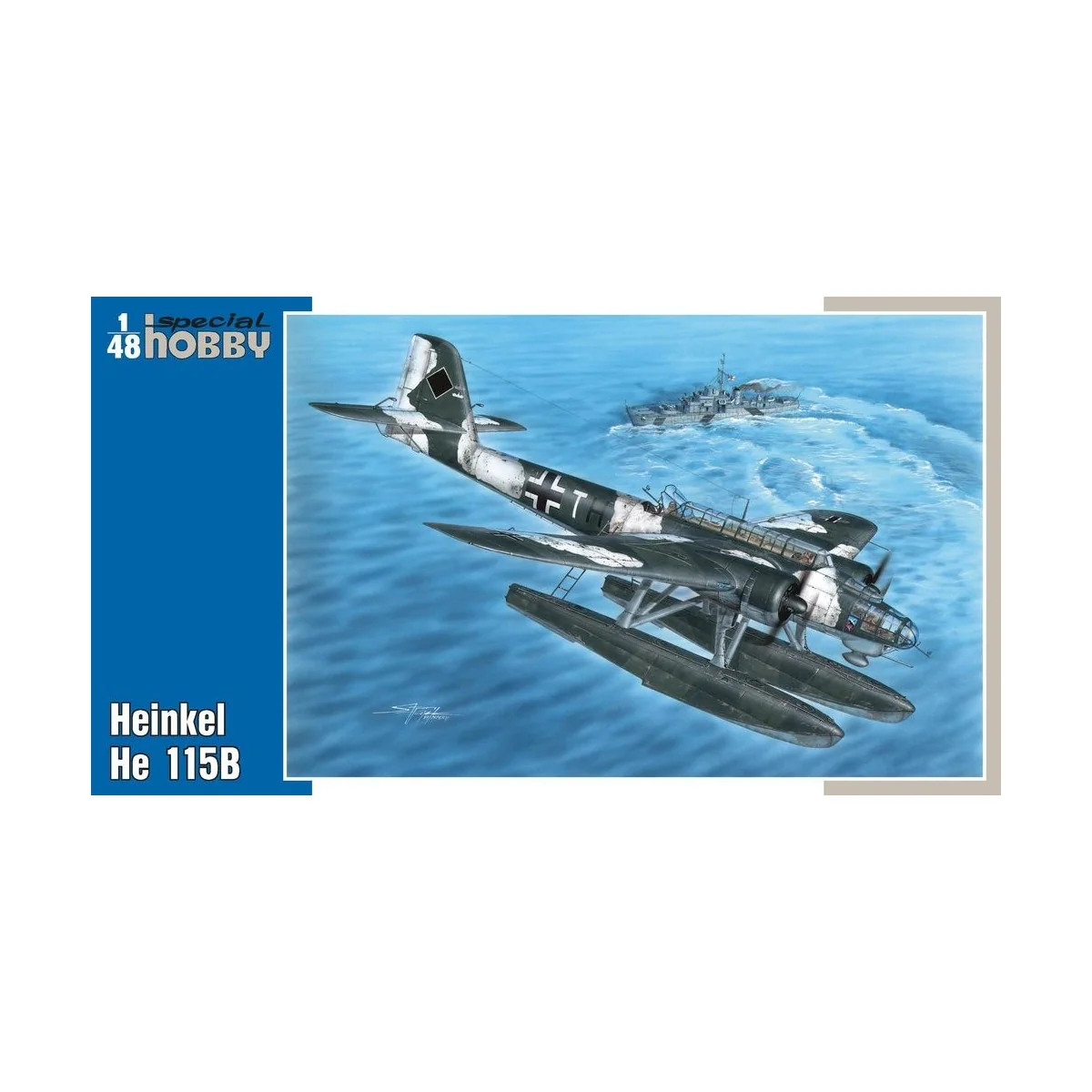 Heinkel He 115 B, 1/48 - Special Hobby 100-SH48110