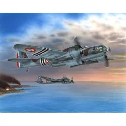 Model 167F "Glenn over French 1940/45", 1/48 - Special Hobby 100-SH...